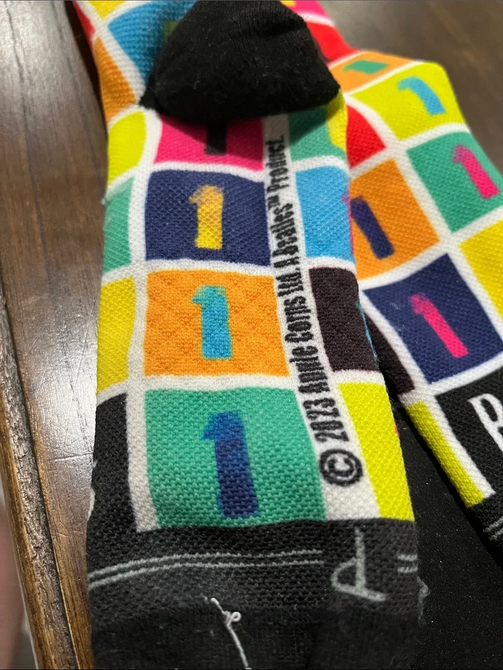 The Beatles Multi-Color Number 1 Crew Socks - The Beatles